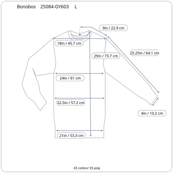 𝅺bonobos Men’s Slim Crewneck Embroidered Skiing Intarsia Fleece Size Large - Picture 9 of 11